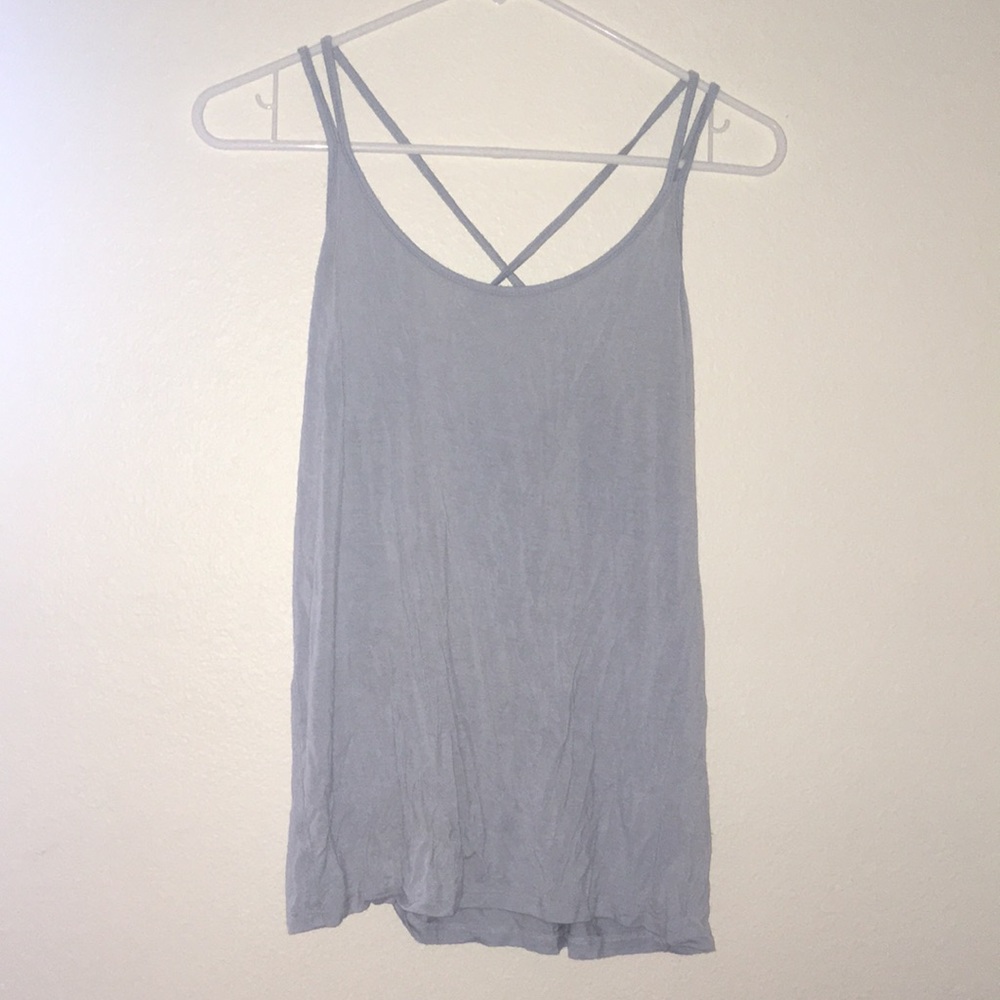 Cross-back lightweight top